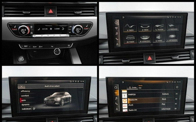 Audi A4 cena 146850 przebieg: 105228, rok produkcji 2020 z Drawsko Pomorskie małe 704